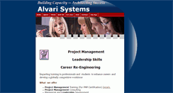Desktop Screenshot of alvarisys.com